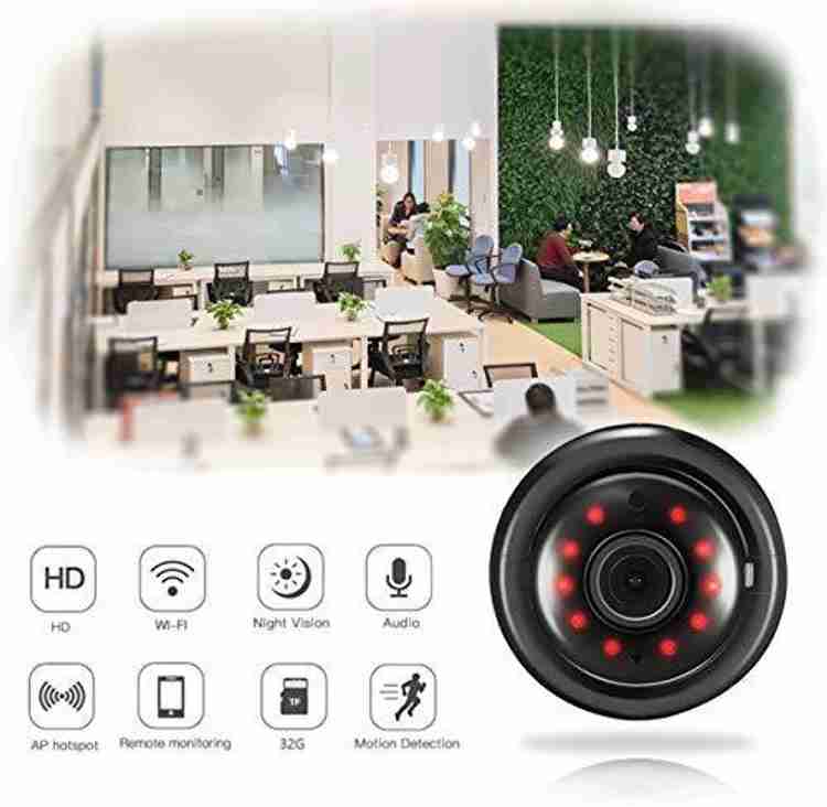 SIOVS Spy CAMERA Wireless WiFi Night Vision hidden Camera (Not Battery Operated) Security Camera