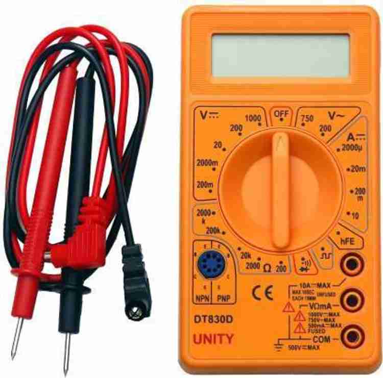 shoptron Dt830d Small Digital Multimeter, Multipurpose Electric meter