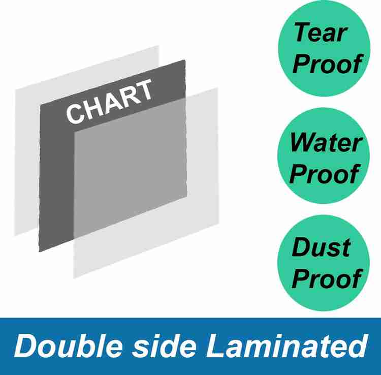 First Aid Chart Hindi Photographic Paper Educational posters in