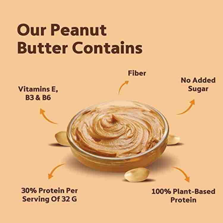 California Gold Nutrition Natural Crunchy Peanut Butter 800g Pack Of 2