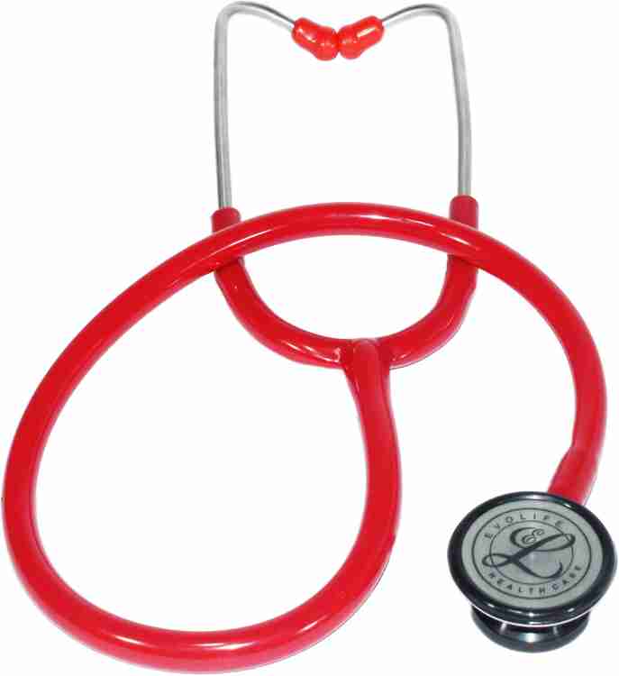 AKII Stethoscope for Doctors and Medical Students Red Tube Evolife
