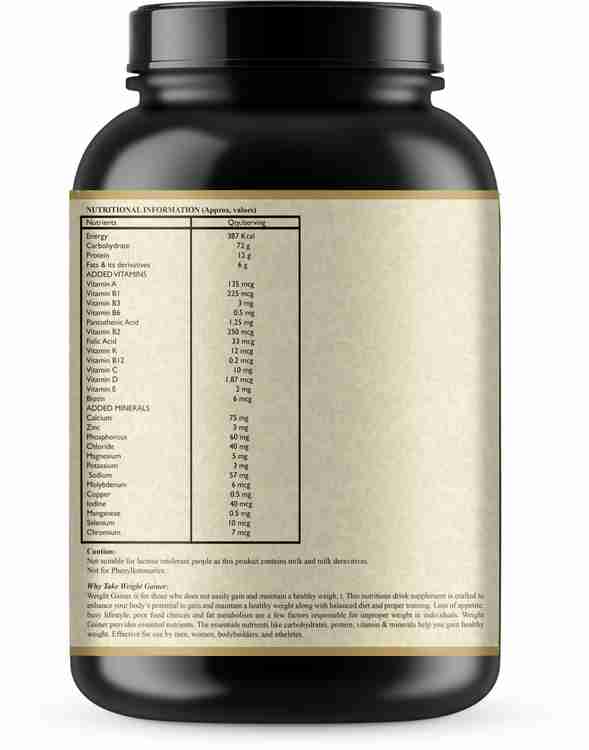 EraCure Nutrition Super Gainer XXL Weight Gainers/Mass Gainers (S132