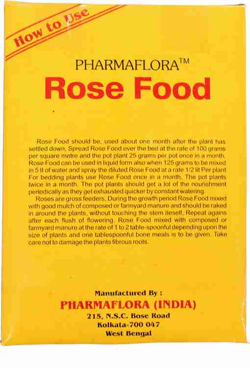 PHARMAFLORA Rose Food Organic Fertilizer and Manure Potting Mixture