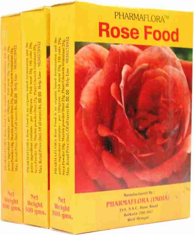 PHARMAFLORA Rose Food Organic Fertilizer and Manure Potting Mixture