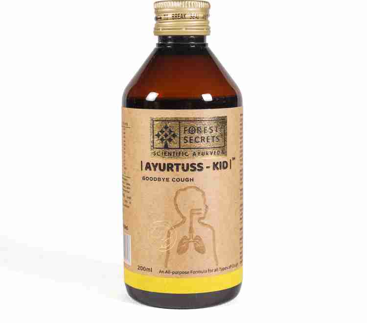 Forest Secrets Ayurtuss Kids Cough Syrup Effective for all types of