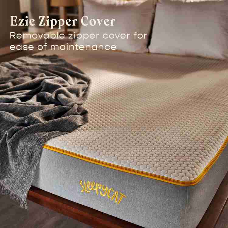 SleepyCat Original Ortho 3 Layered Medium Firm Memory Foam 6 inch