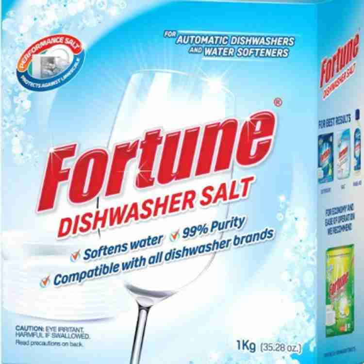 FORTUNE Dishwasher Detergent (1 Unit) + Salt (1 Unit) Dishwashing