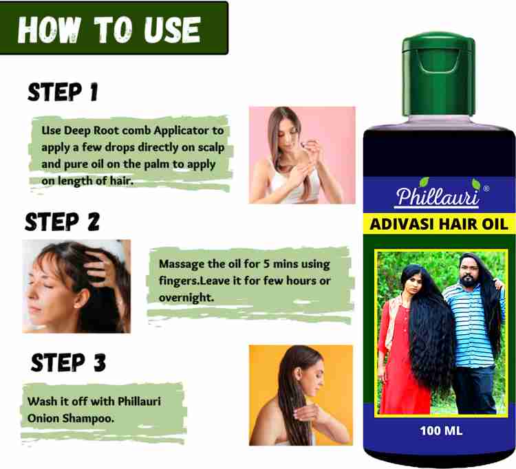 Phillauri Adivasi Herbal Premium quality hair oil for hair Regrowth