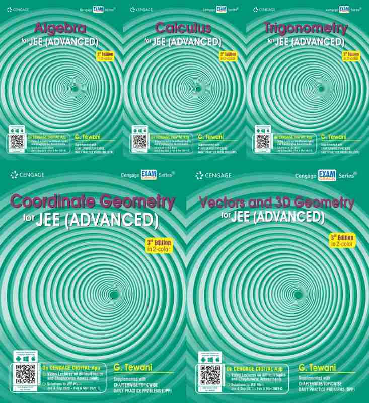 Cengage JEE Advanced Maths For 2021 - Set Of 5 Books: Buy Cengage JEE ...