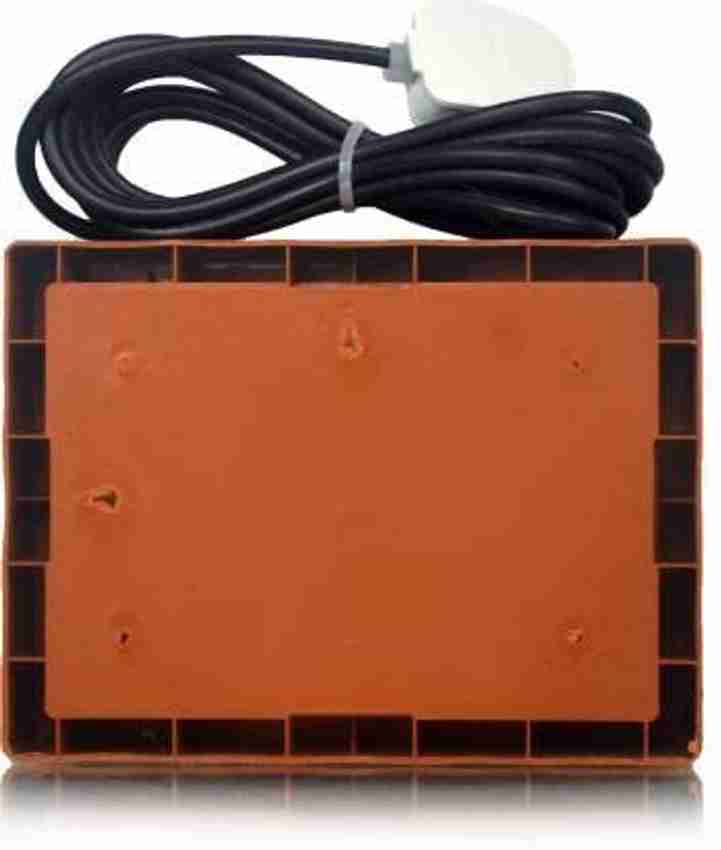 Ganpati Extension Board Heavy Duty Cable 4 Meter Wire with 6 Anchor Socket and 1 Anchor Switch