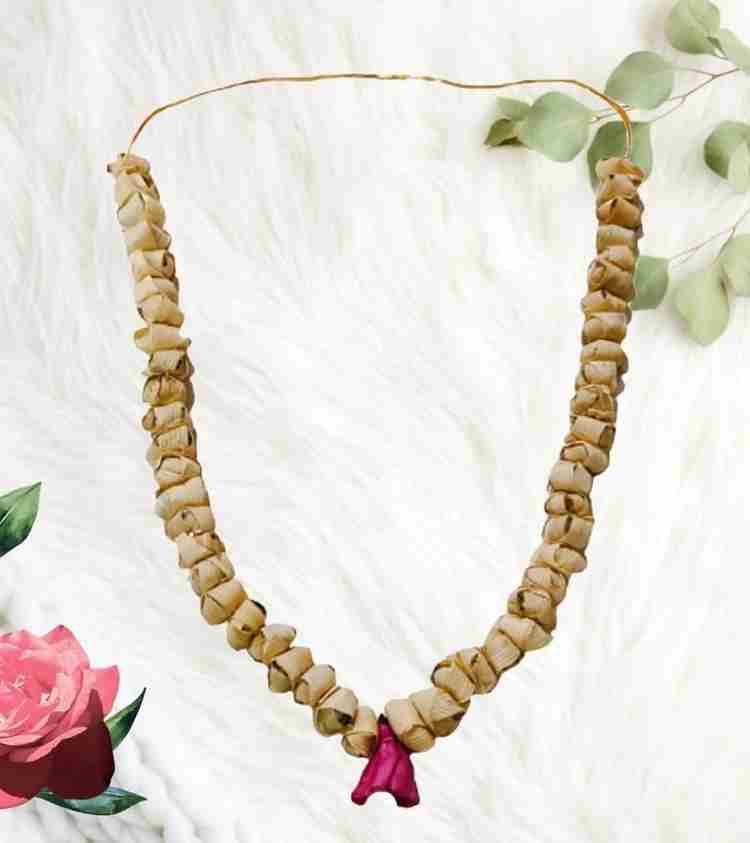 SATGURU CREATIONS Pure Chandan mala,Sandalwood garland for photo frame