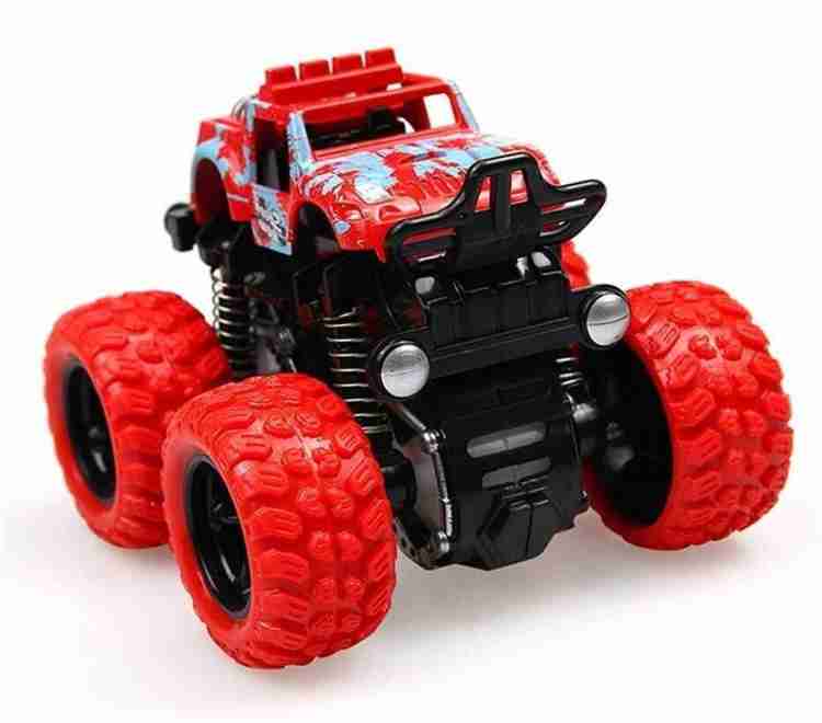 CSPARK BAND Monster Truck Push and go Toy 4wd Car Friction Powered Cars