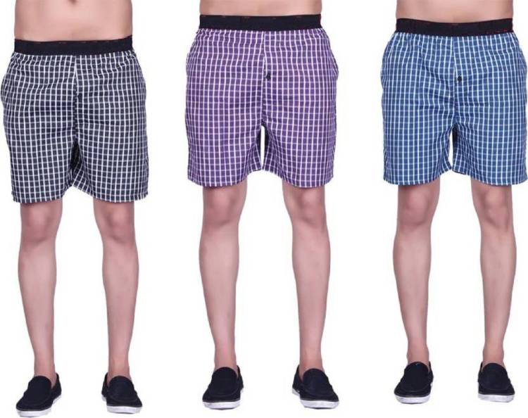 Checkered Men Boxer