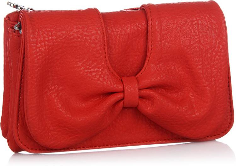 Casual Red  Clutch  - Small Price in India