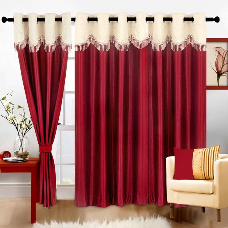 Pag 210 cm (7 ft) Polyester Door Curtain Single Curtain