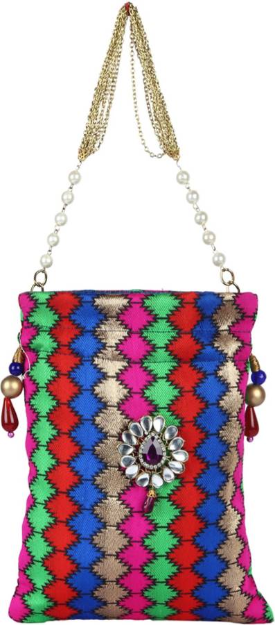 Women Multicolor Shoulder Bag - Medium Price in India