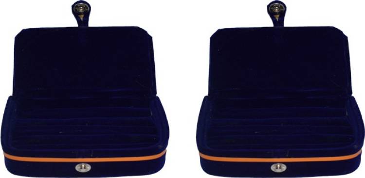 Aadhya Multipurpose ring folder packof 2 Keeps jewelleries safe. Vanity Box Price in India