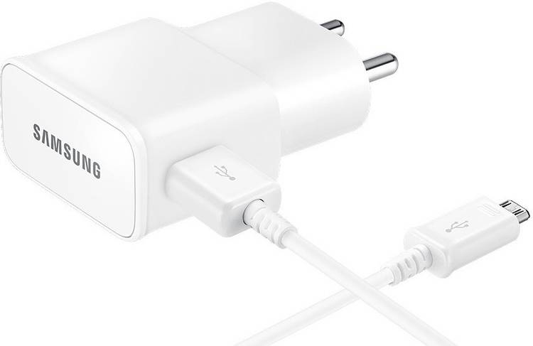 Samsung Travel Adapter EP-TA13IWEUGIN 2 A Mobile Charger with Detachable Cable