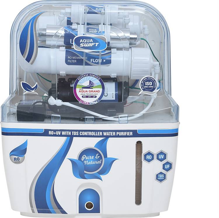 Aquagrand BLUE SWIFT 10 LTRs 10 Ltr RO + UV + UF + TDS Water Purifier