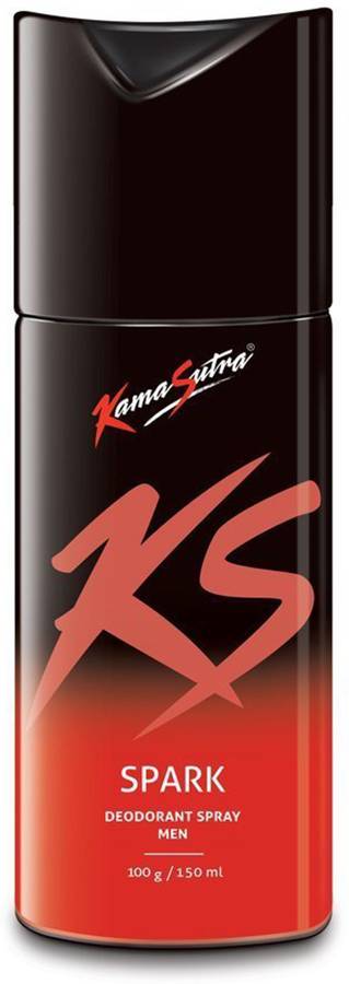 KamaSutra KS Spark Deo 150 ml Deodorant Spray  -  For Men