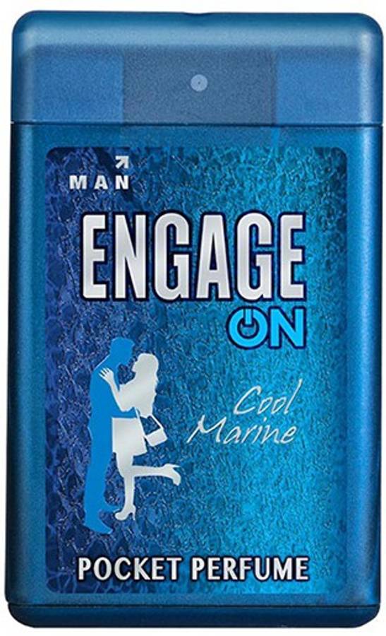 Engage On Cool Marine Pocket Perfume  -  18 ml