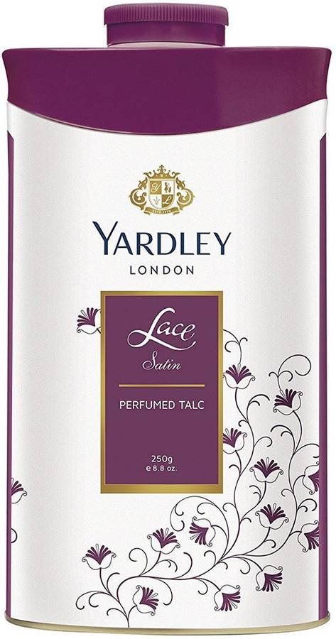 Yardley London Lace Satin Perfumed Talc