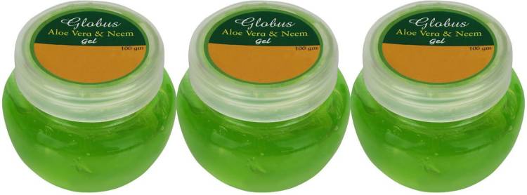 Globus Aloe Vera & Neem Gel Pack of 3 Price in India
