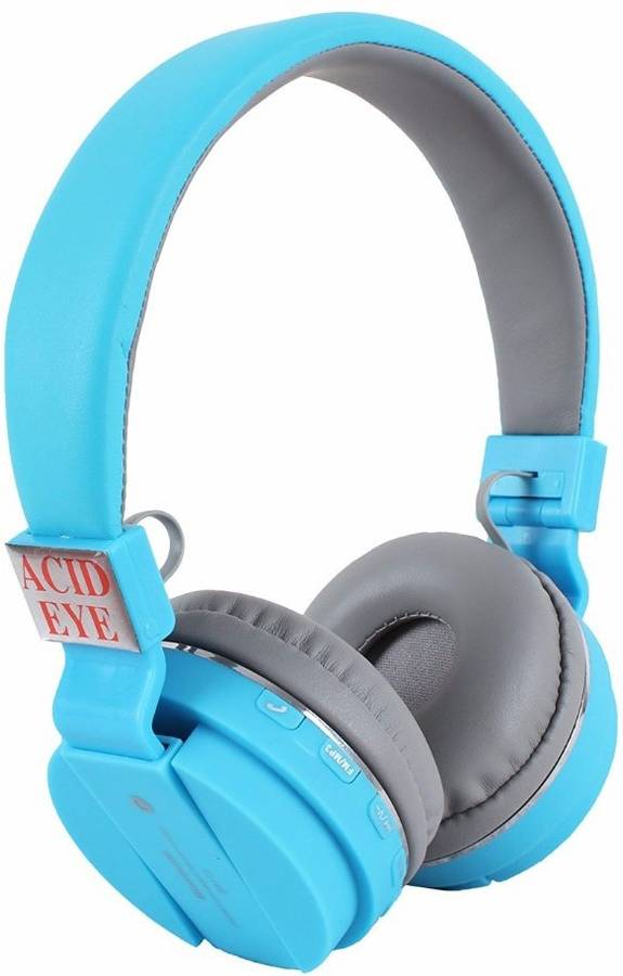 Acid Eye Blue Bluetooth Headphone SH-12 Smart Headphones