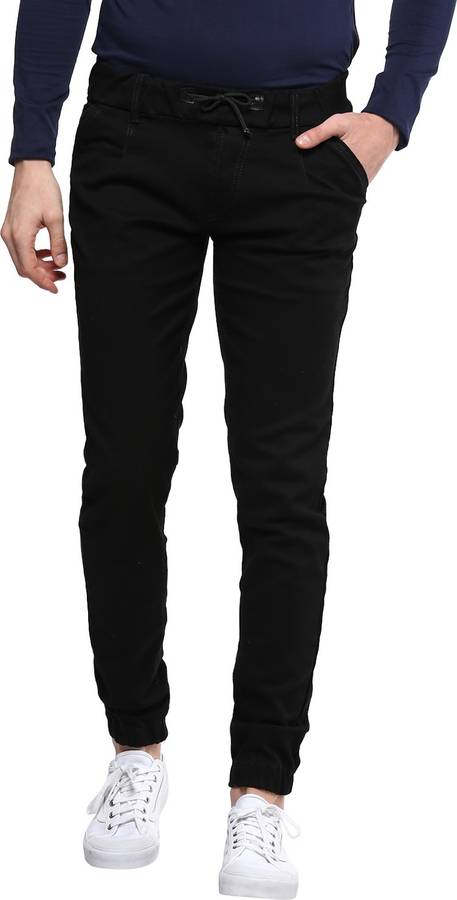 Jogger Fit Men Black Jeans