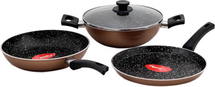 Pigeon Essentials Induction Bottom Cookware Set Price in India