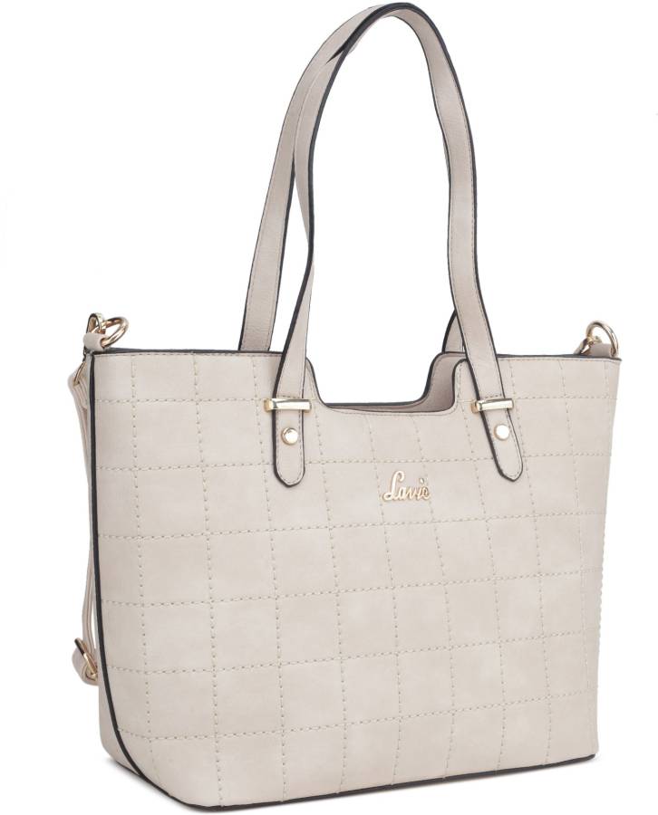 - Anushka collection Women Beige Satchel - Extra Spacious Price in India
