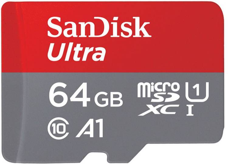 SanDisk Ultra 64 GB Ultra SDHC Class 10 98 MB/s  Memory Card