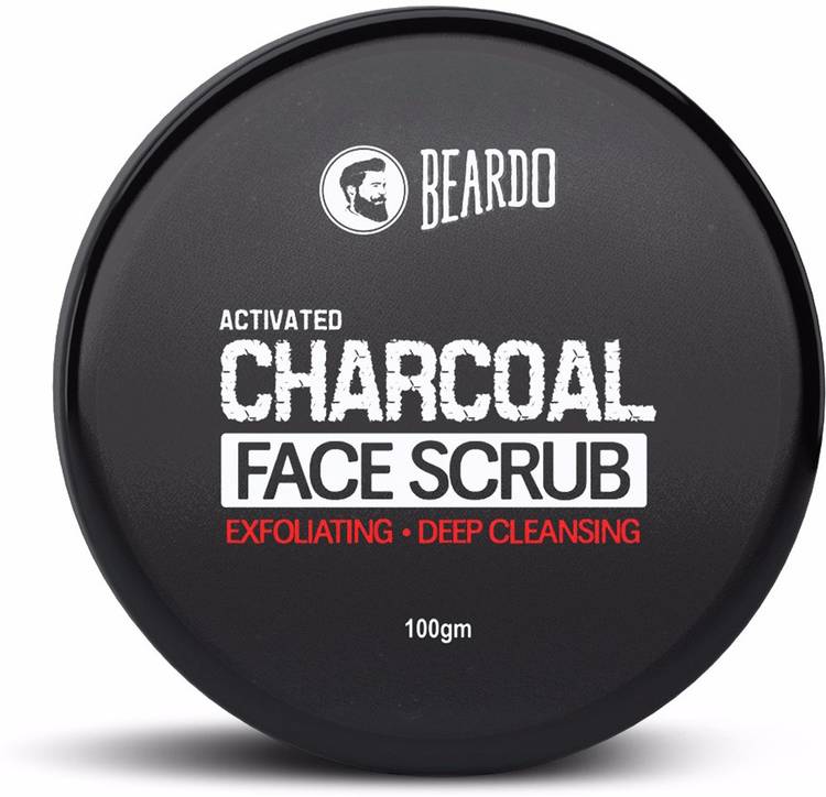 Beardo Activated Charcoal Deep Cleansing Face Scrub