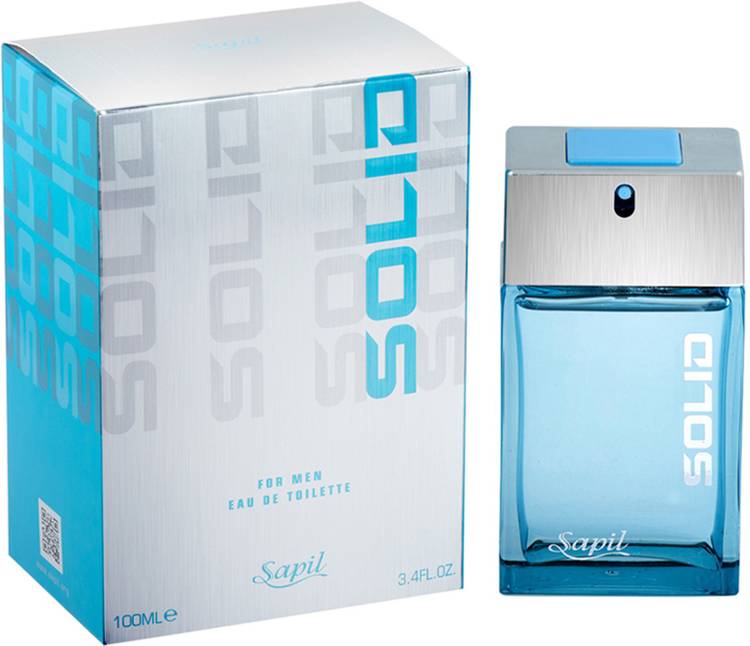 Sapil Solid Blue EDT Perfume For Men (Imported From U.A.E) Eau de Toilette  -  100 ml