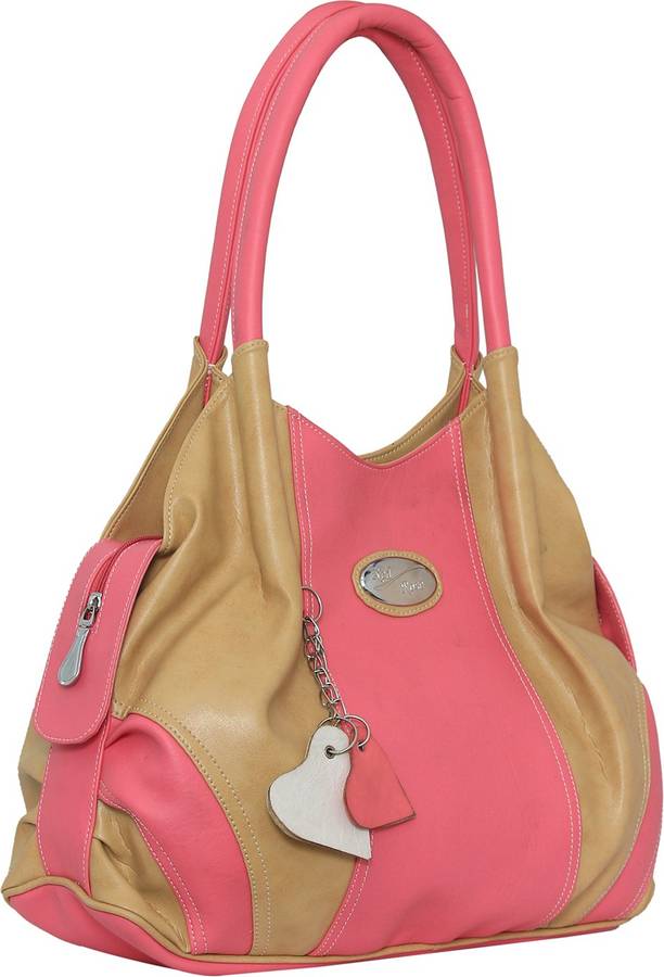 Women Pink, Beige Shoulder Bag