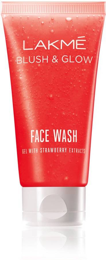 Lakme Blush and Glow Strawberry Gel Face Wash