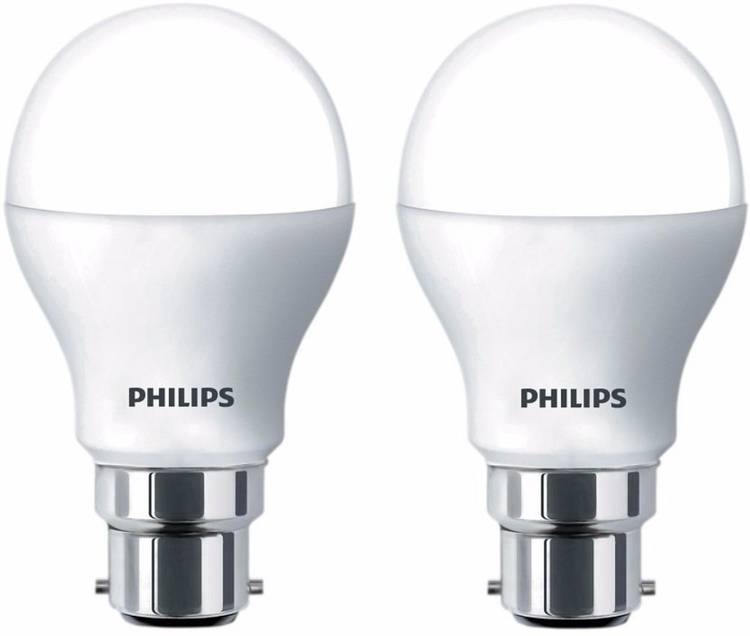 Philips 8.5 W Round B22 LED Bulb