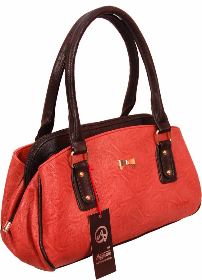 Women Red, Brown Shoulder Bag