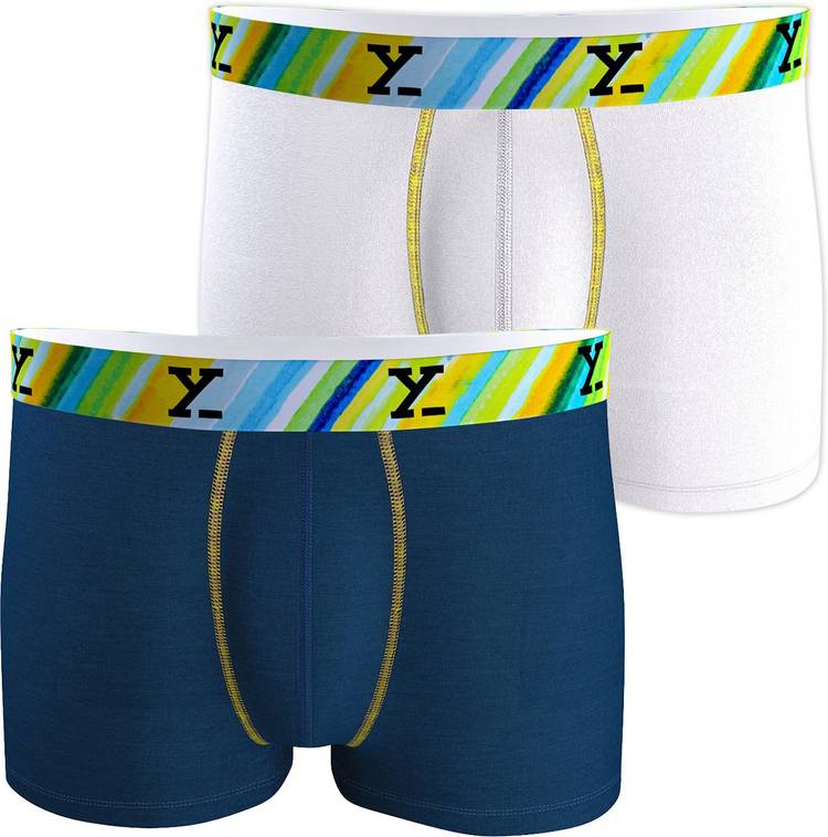 Ultra Soft Modal Bend-In Solid (Pack of 2) Men Trunks
