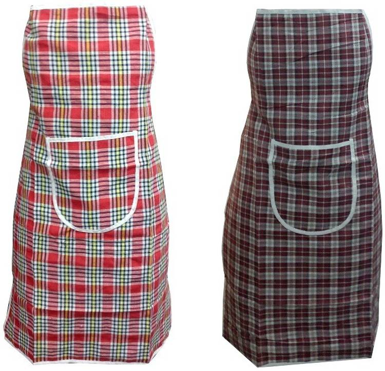 LooMantha Cotton Chef's Apron - Free Size