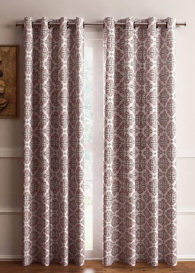 Flipkart SmartBuy 210 cm (7 ft) Polyester Door Curtain (Pack Of 2)