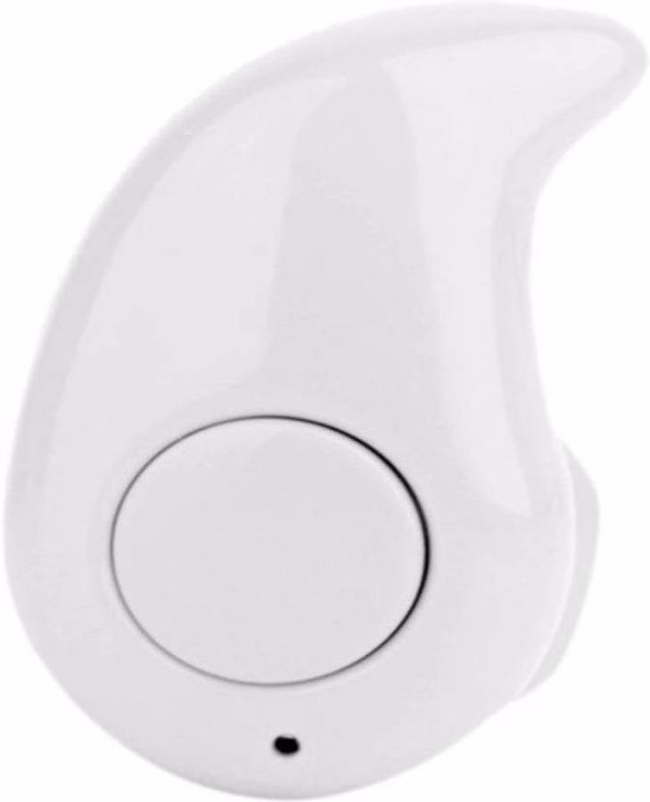 SUNLIGHT TRADERS Original kaju mini bluetooth Headset with Mic Wireless (White, In the Ear) Smart Headphones 004 Smart Headphones