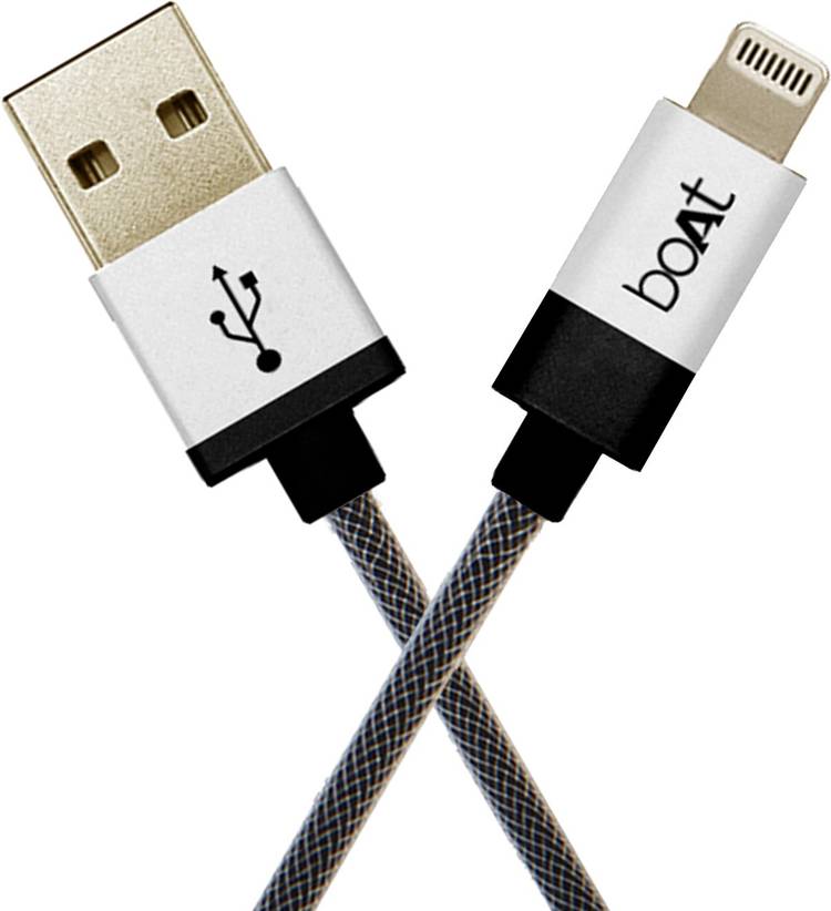 boAt ltgsilver500-2m 2 m Lightning Cable