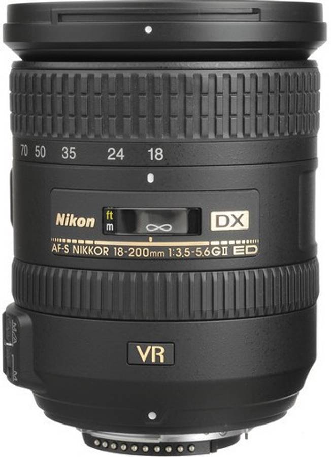 Nikon AF-S DX NIKKOR 18-200mm f/3.5-5.6G ED VR II   Lens