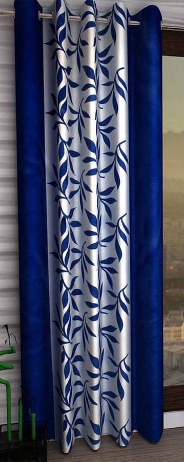 Panipat Textile Hub 210 cm (7 ft) Polyester Door Curtain Single Curtain