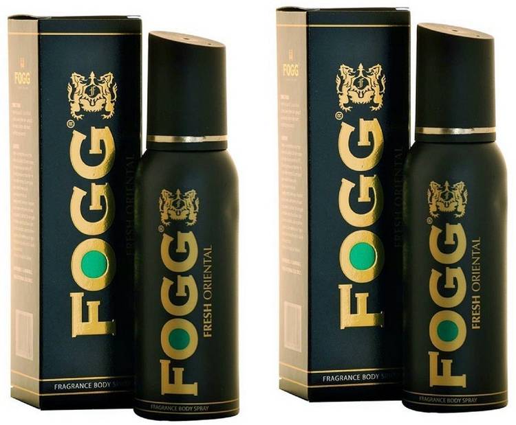 Fogg Fresh Oriental Black Series Fragrance Body Spray Pack of 2 Combo (150ML each) Perfume Body Spray  -  For Men & Women