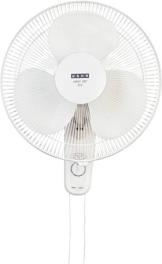 USHA Mist Air Icy 400 mm 3 Blade Wall Fan