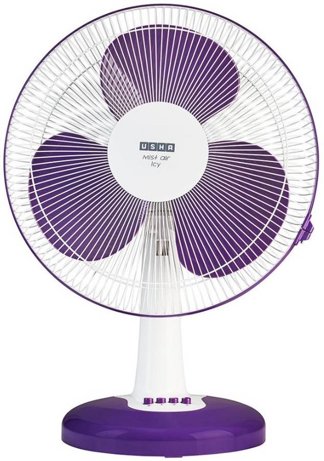 USHA Mist Air Icy 400 mm 3 Blade Table Fan