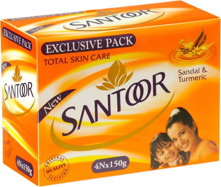 Santoor Sandal And Turmeric Soap