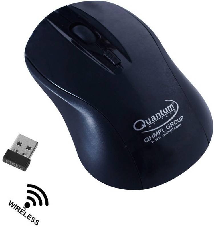 QHMPL QHM262W Wireless Mouse (High precision optical sensor) Wireless Optical Mouse